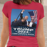 Donald Trump 2024 Fight  Graphic T Shirt