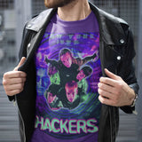 Hackers 1995 T-Shirt  Vintage Cyberpunk Graphic Tee  Classic Movie Apparel  Retro Film Fashion