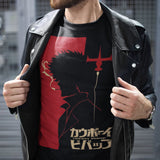 Cowboy Bebop Anime Spike Spiegel Graphic Tee