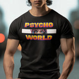 Psycho World Retro Anime Graphic T Shirt