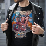 Street Fighter II 1994 Jean-Claude Van Damme Graphic T Shirt