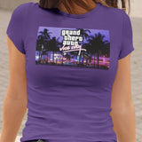 Grand Theft Auto Vice City T-Shirt  Retro Gaming Apparel  80s Miami Vibes  GTA  Graphic T Shirt