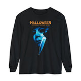 Halloween IV The Curse of Michael Meyers Unisex Garment-dyed Long Sleeve T-Shirt