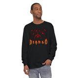 Diablo Unisex Garment-dyed Long Sleeve T-Shirt