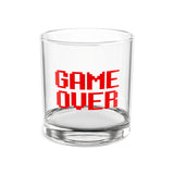 Game Over Rocks Glass, 10oz