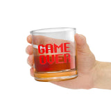 Game Over Rocks Glass, 10oz