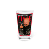 Command & Conquer Brotherhood of Nod Kane Time Magazine Pint Glass, 16oz