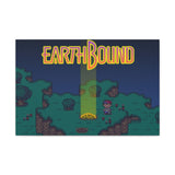 EarthBound Mother 2 SNES Retro Game Canvas Art Print Wall Art Gamer Art JRPG