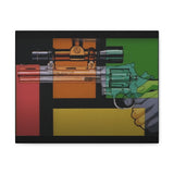 Gun Smith Cats Anime Retro Wall Art Graphic Art Canvas Art