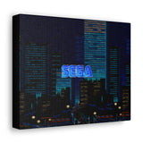 SEGA Retro Game Oil Painting Print Wall Art Canvas Print Fine Art