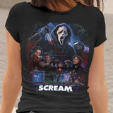 SCREAM 1996 Classic 90's Horror Graphic Tee