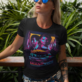 Miami Vice 80's Crime Action Graphic Tee