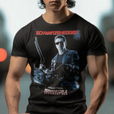 Terminator 2: Judgment Day 1991 Arnold Schwarzenegger 90's Retro Graphic Tee