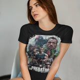 Predator 1987 Arnold Schwarzenegger Retro Graphic Tee