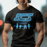 The Running Man 1987 ICS Arnold Schwarzenegger Graphic T-Shirt