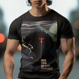 Cowboy Bebop Anime Spike Spiegel Graphic Tee