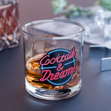 Cocktails & Dreams Rocks Glass, 10oz