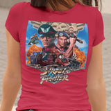 Street Fighter II 1994 Jean-Claude Van Damme Graphic T Shirt