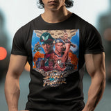 Street Fighter II 1994 Jean-Claude Van Damme Graphic T Shirt