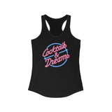 Cocktails & Dreams Women's Ideal Racerback Tank