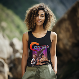 Contra Arnold Schwarzenegger and Sylvester Stallone Tank Top | Retro Action Gaming Tee | RetroPunkDesign
