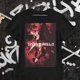 Silent Hill 2 Graphic T-Shirt | Retro Survival Horror Polyester Tee | RetroPunkDesign