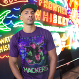 Hackers 1995 Graphic T-Shirt Laser Print Retro Cyberpunk Movie Tee  RetroPunkDesign