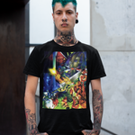 RetroPunkDesign Final Fantasy VII Graphic T-Shirt Retro JRPG Main Characters Gaming Tee - Retro Punk Design 