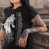 Metal Gear Solid 4 Guns of the Patriots Graphic T-Shirt  Tactical Stealth Game Tee  RetroPunkDesign