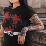 Cowboy Bebop Spike Spiegel Graphic T-Shirt | Retro Anime Sci-Fi Polyester Tee | RetroPunkDesign - Retro Punk Design 