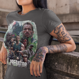Predator 1987 Arnold Schwarzenegger Graphic T-Shirt | Retro Sci-Fi Action Movie Tee | RetroPunkDesign