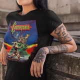 Castlevania Graphic T-Shirt  Retro Gothic Game Tee  Vampire Hunter Classic Gaming Apparel  RetroPunkDesign