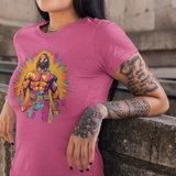Macho Man Randy Savage Graphic T-Shirt | Retro Wrestling Legend Tee | RetroPunkDesign