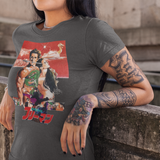 Crying Freeman Anime Graphic T-Shirt  108 Dragons Manga
