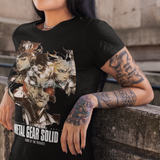 Metal Gear Solid 4 Guns of the Patriots Graphic T-Shirt  Tactical Stealth Game Tee  RetroPunkDesign