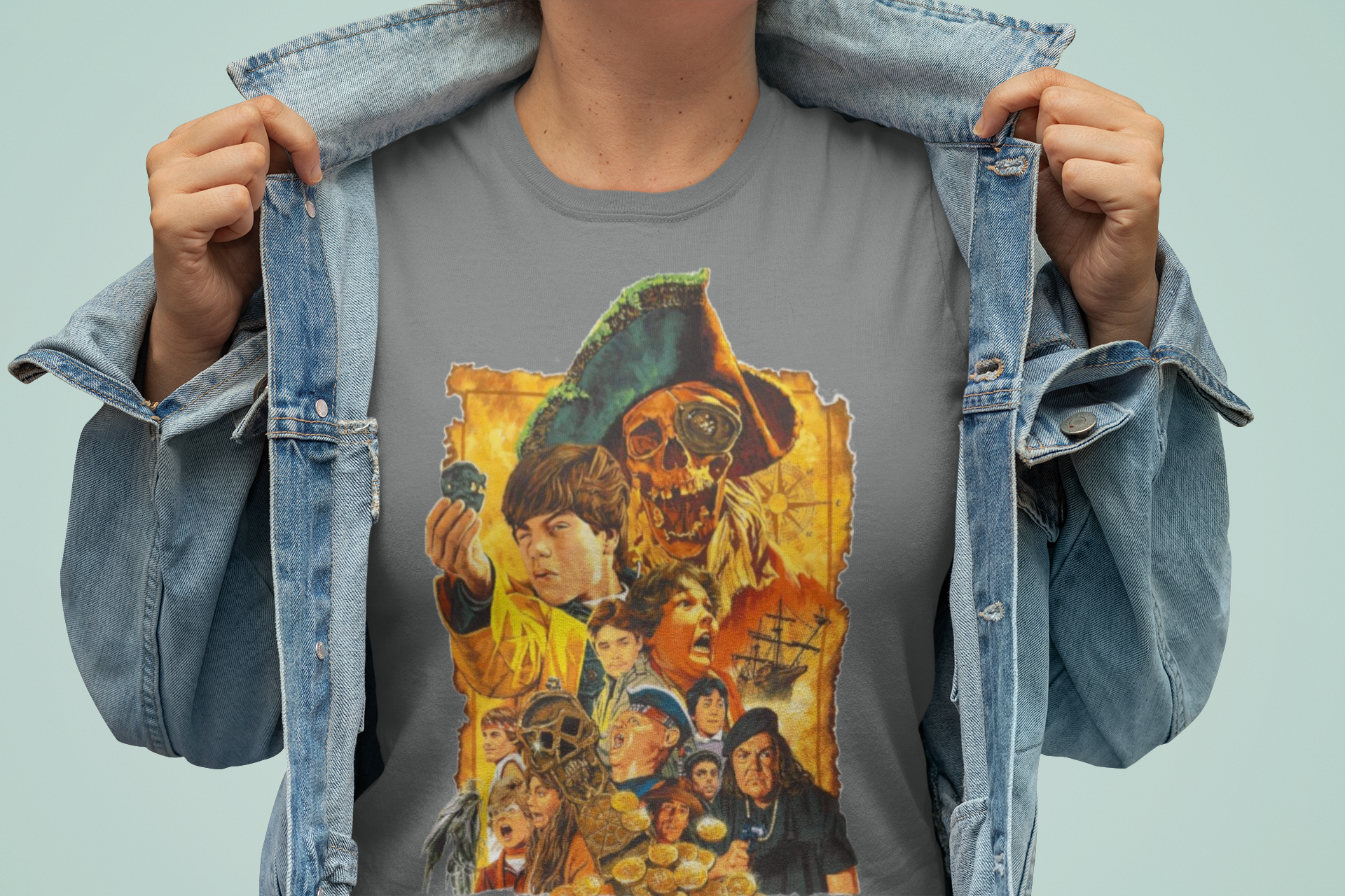 The Goonies Graphic T-Shirt | Retro 80s Adventure Movie Tee | RetroPunkDesign - Retro Punk Design 