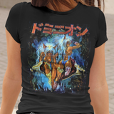 Dominion Tank Police Puma Sisters Graphic T-Shirt  80s Anime Tee