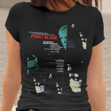 Point Blank 1967 Graphic T-Shirt | Lee Marvin Retro Crime Noir Polyester Tee | RetroPunkDesign - Retro Punk Design 