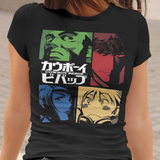 Cowboy Bebop Graphic T-Shirt | Classic Anime Tee | Retro Space Western Apparel | RetroPunkDesign
