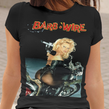 Barb Wire 1996 Pamela Anderson Graphic T-Shirt  90s Action Movie Tee  100% Polyester  RetroPunkDesign