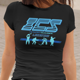 The Running Man 1987 ICS Arnold Schwarzenegger Graphic T-Shirt | Retro 80s Action Movie Tee | RetroPunkDesign
