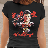 Bloodsport 1988 Jean-Claude Van Damme Graphic T-Shirt | Classic Martial Arts Movie Tee | Retro Action Film Apparel | RetroPunkDesign