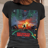 Escape From New York Kurt Russell Snake Plissken Graphic T-Shirt  1981 Sci-Fi Action Movie Tee  RetroPunkDesign