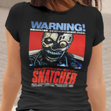 Snatcher 1988 Graphic T-Shirt | Hideo Kojima Retro Cyberpunk Gamer Tee | RetroPunkDesign