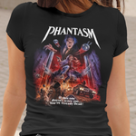 Phantasm Graphic T-Shirt | 1979 Tall Man Horror Movie Polyester Tee | RetroPunkDesign - Retro Punk Design 
