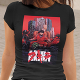 Akira Graphic Tee Cyberpunk Anime T Shirt Retro 80s Manga Apparel