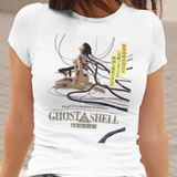 Ghost in the Shell 1995 Graphic T-Shirt | Retro Cyberpunk Anime Tee | RetroPunkDesign