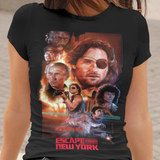Escape From New York Snake Plissken Graphic T-Shirt  Kurt Russell 1981 Movie Tee  RetroPunkDesign