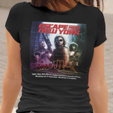 Escape From New York Kurt Russell Snake Plissken Graphic T-Shirt  1981 Sci-Fi Action Movie Tee  RetroPunkDesign