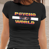 Psycho World Retro Graphic T-Shirt | 80s Sci-Fi Gaming Tee | Vintage Japanese Game Apparel | RetroPunkDesign